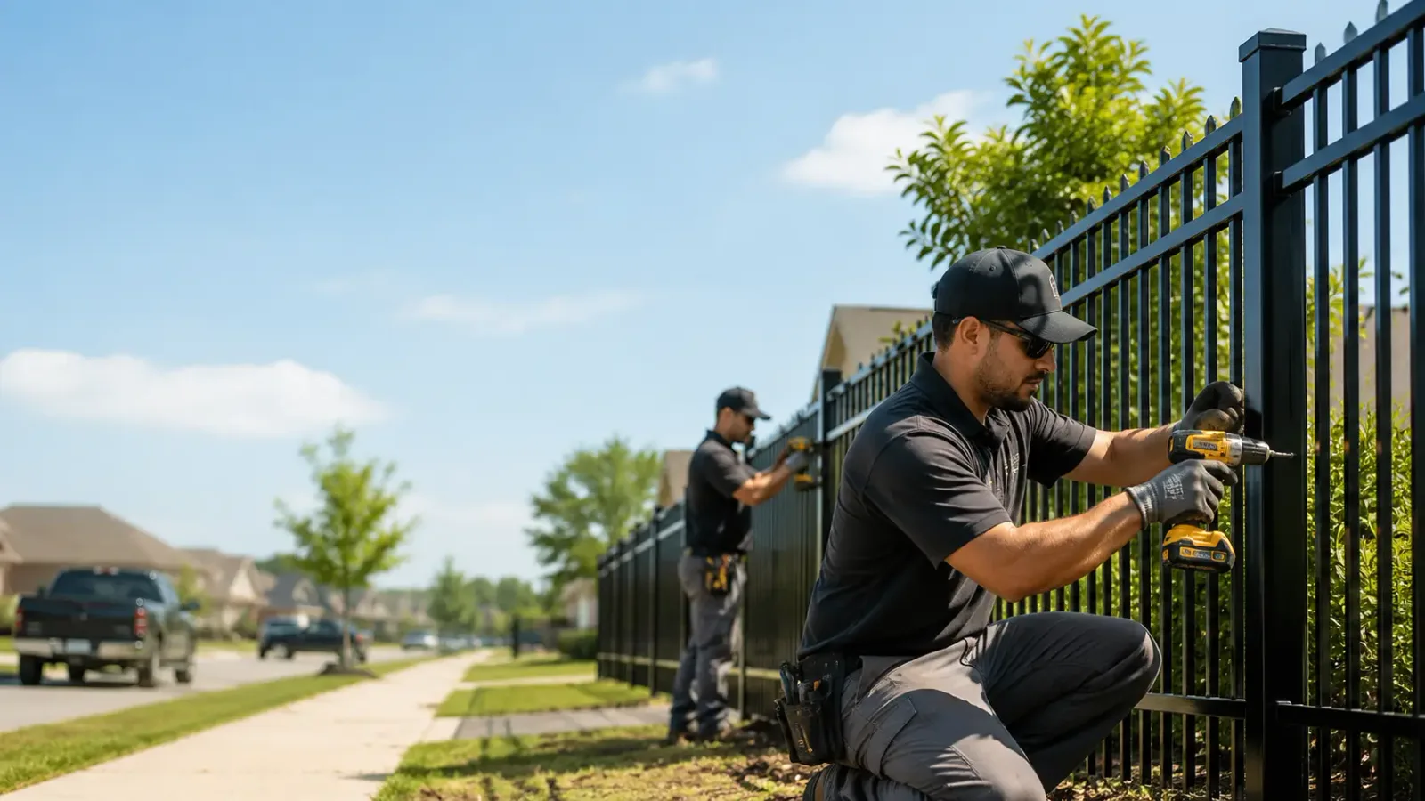 Metal Fence Installation in Saint Charles, MN